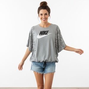 Upcycled NIKE T-Shirt.  One of a Kind.